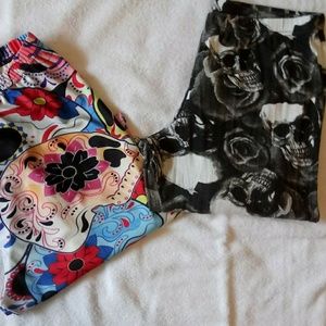 2 pairs of leggings